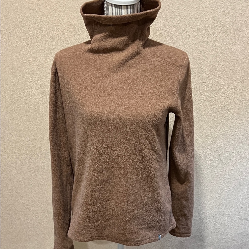 Stio Cozy Fleece Turtleneck Sweater. S.